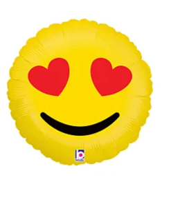 18 Heart Eye Emoji Balloon Sprinkles & Confetti  Party Boxes & Party  Supplies Outlet, Sale Discover the latest fashion trends and buy now